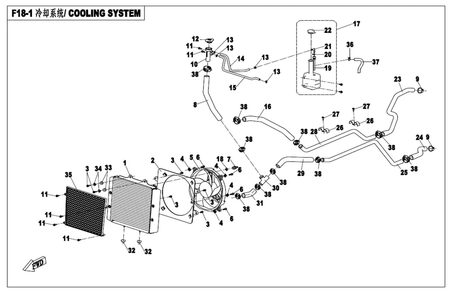 WATER COOLING SYSTEM