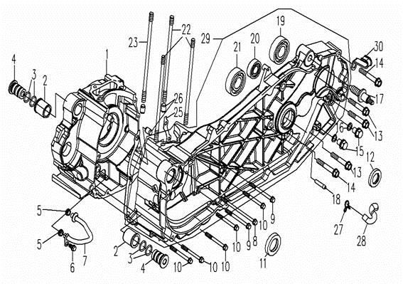 CRANKCASE ASSY