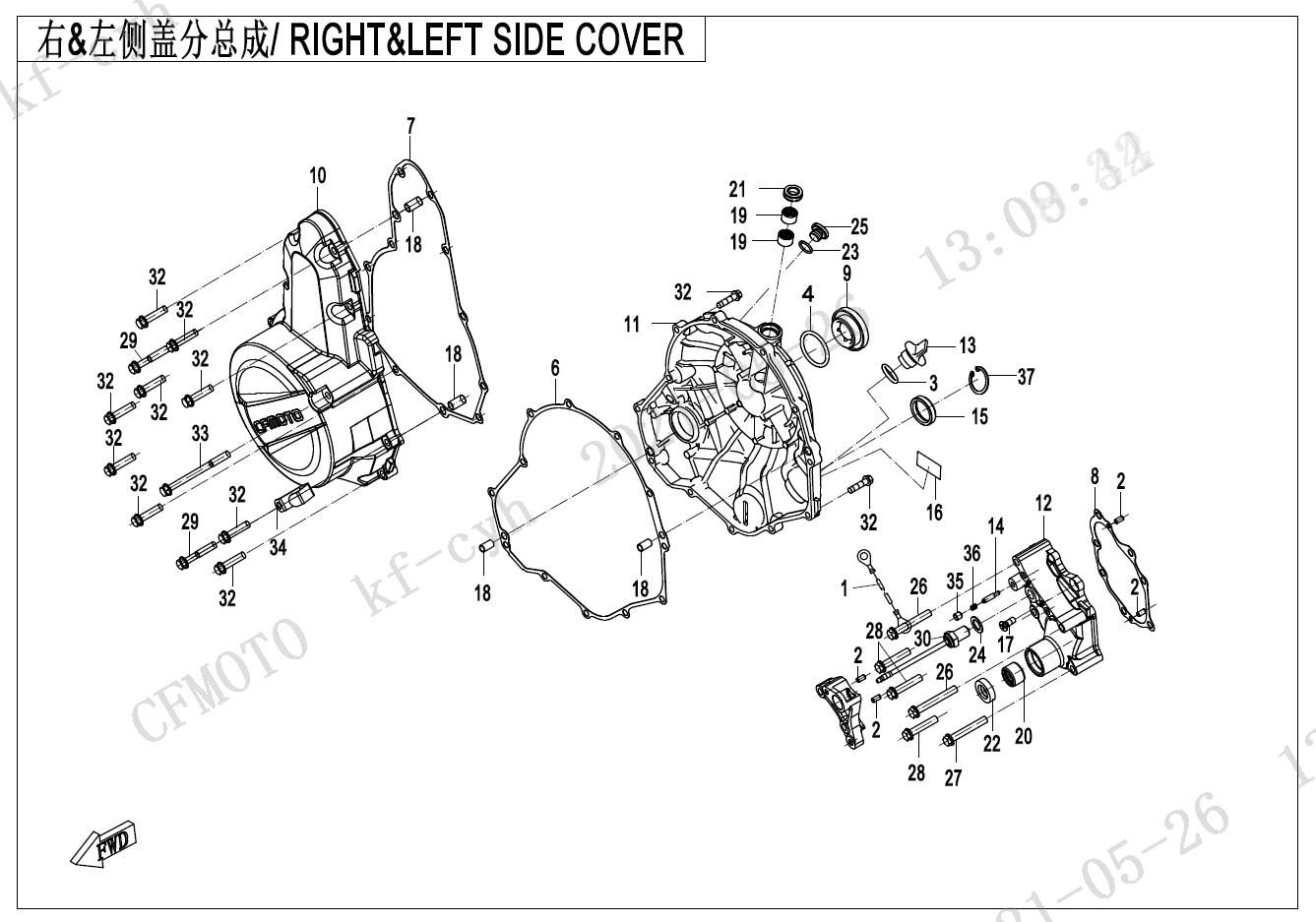 RIGHT & LEFT SIDE COVER