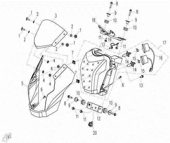 HEADLIGHT ASSY
