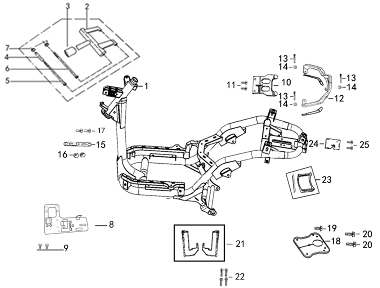 F21 = BODY COMP FRAME
