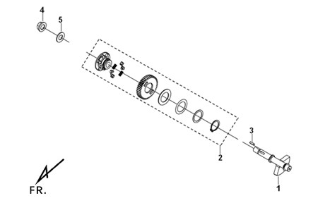 BALANCER DRIVE GEAR