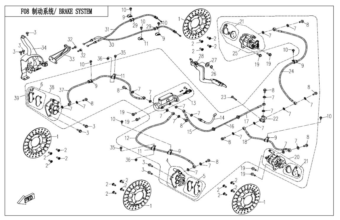 BRAKE SYSTEM (ORDINARY)