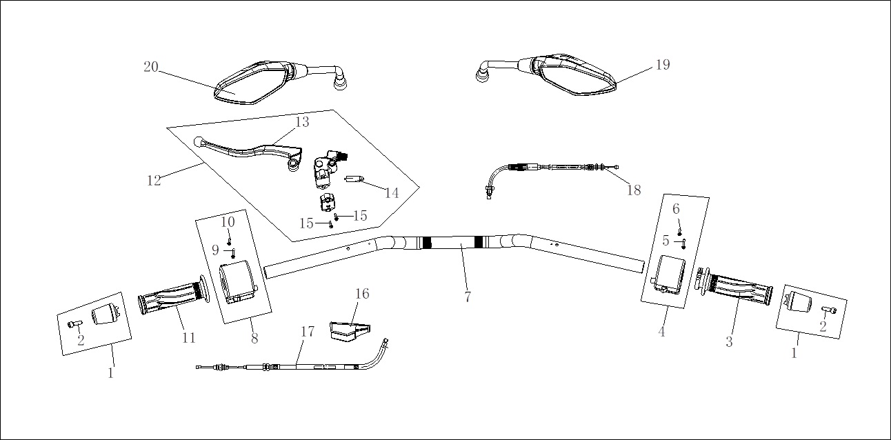 Steering Handlebar Assy