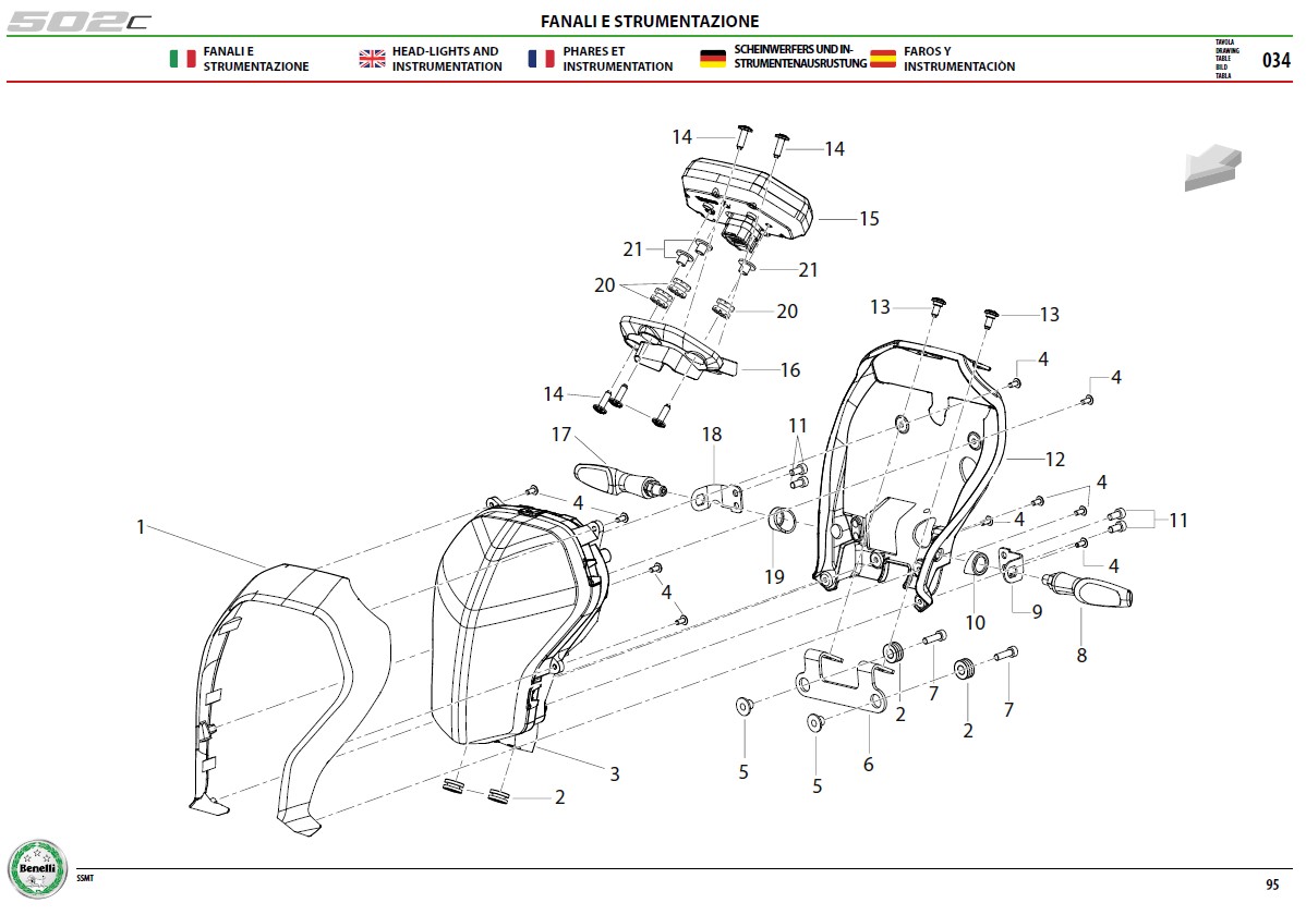 Headlight And Instrumentation