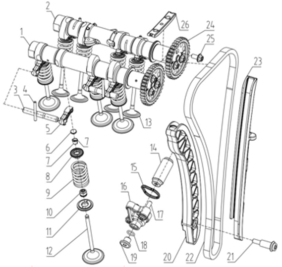 E03 - Valves & Timing Chain