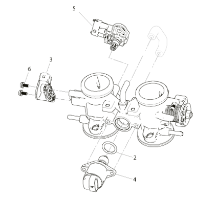 T013 THROTTLE BODY