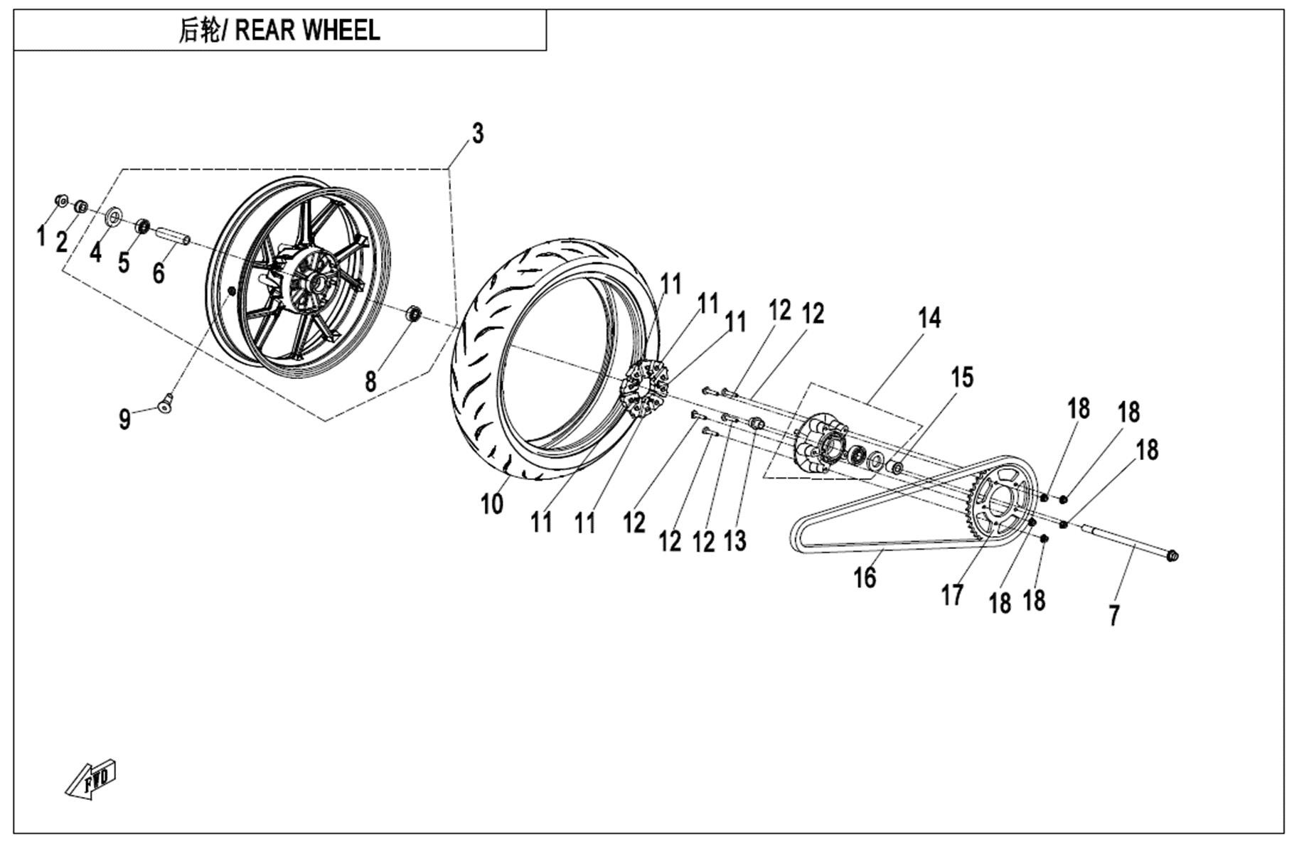 REAR WHEEL