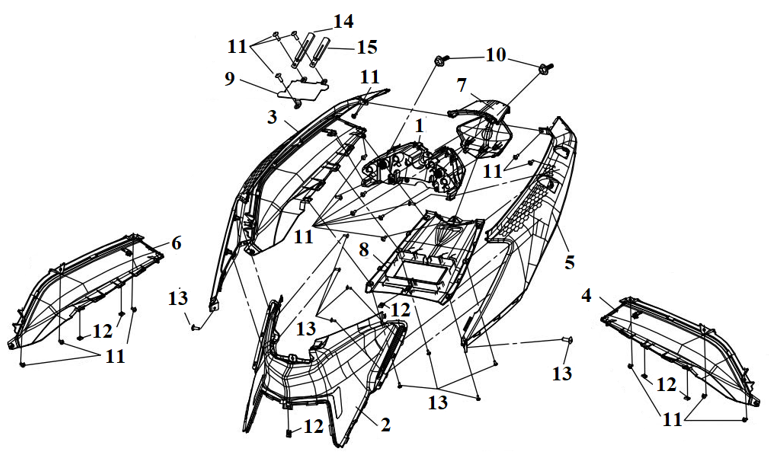 F12 - Body Cover & Tailight