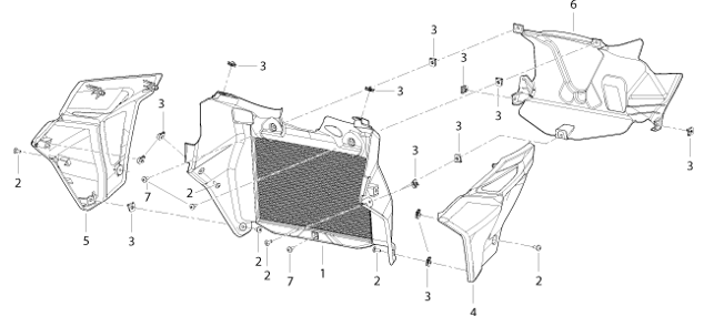 T033 COOLER FAIRINGS