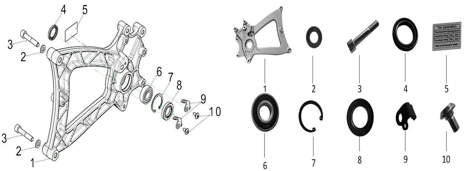 F19 SWINGARM