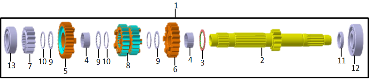 E09 - Mainshaft