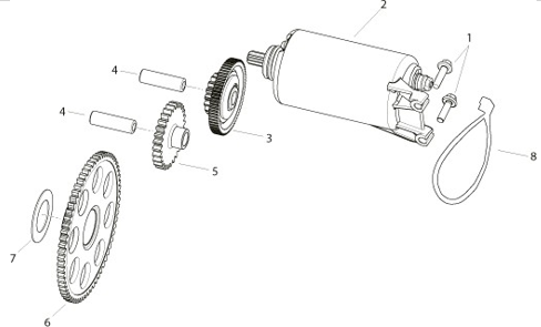 T004 ELECTRIC STARTER