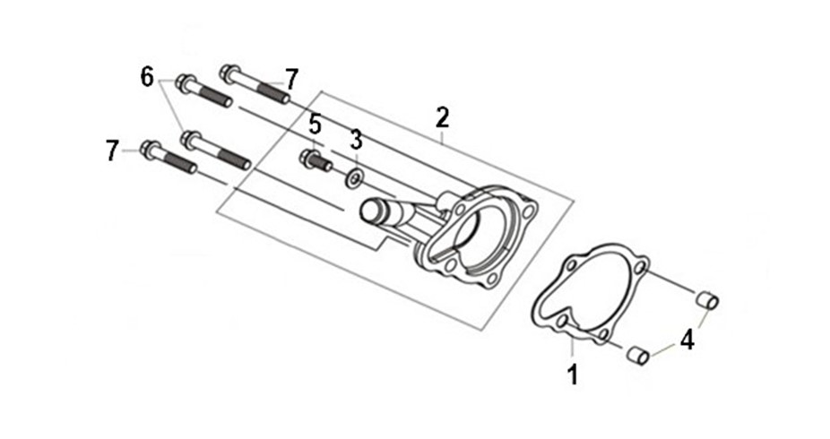 WATER PUMP COVER