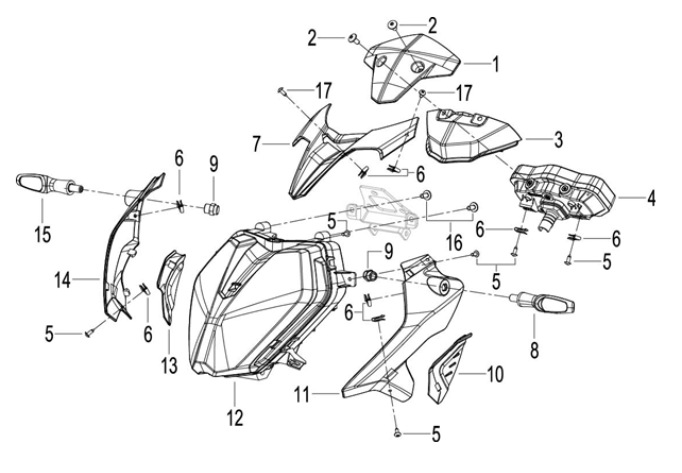 F14 - FRONT COVER ASSY