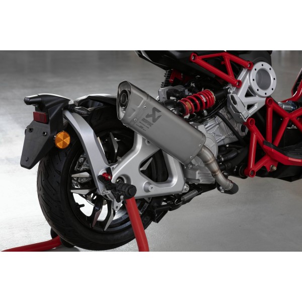 Italjet Dragster 125/200 Akrapovic Racing Slip On