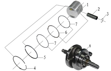 Crankshaft And Piston