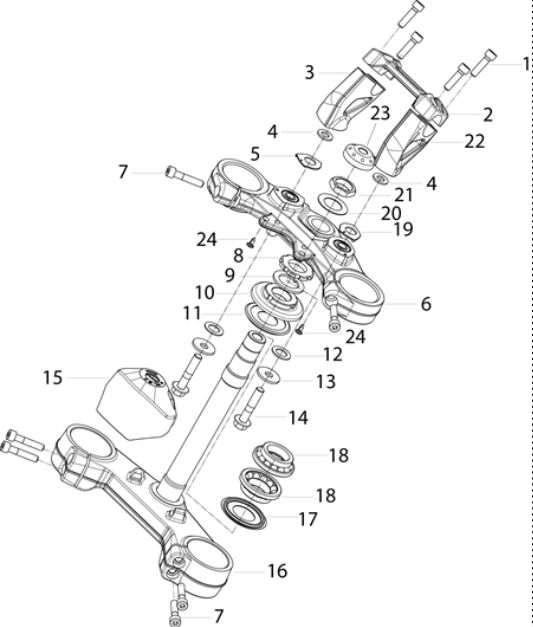 F15 - STEERIN GCOLUMN,UPPER JUNCTION PLATE
