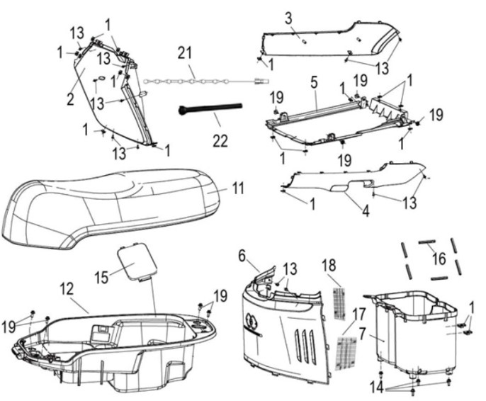 SEAT ASSY