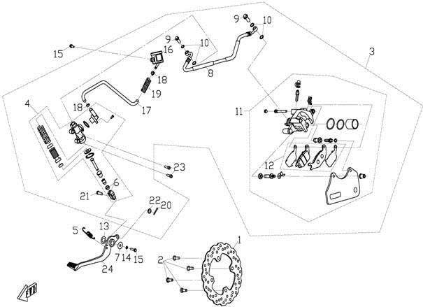 REAR BRAKE SYSTEM