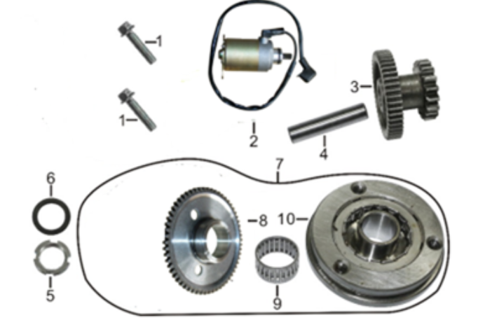 E11 - STARTING MOTOR