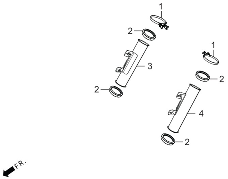 F6B - Front Shock Absorber Covers
