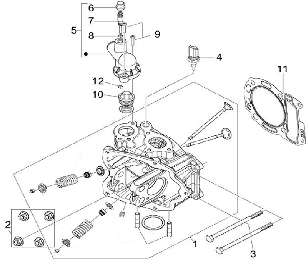 Cylinder Head Comp