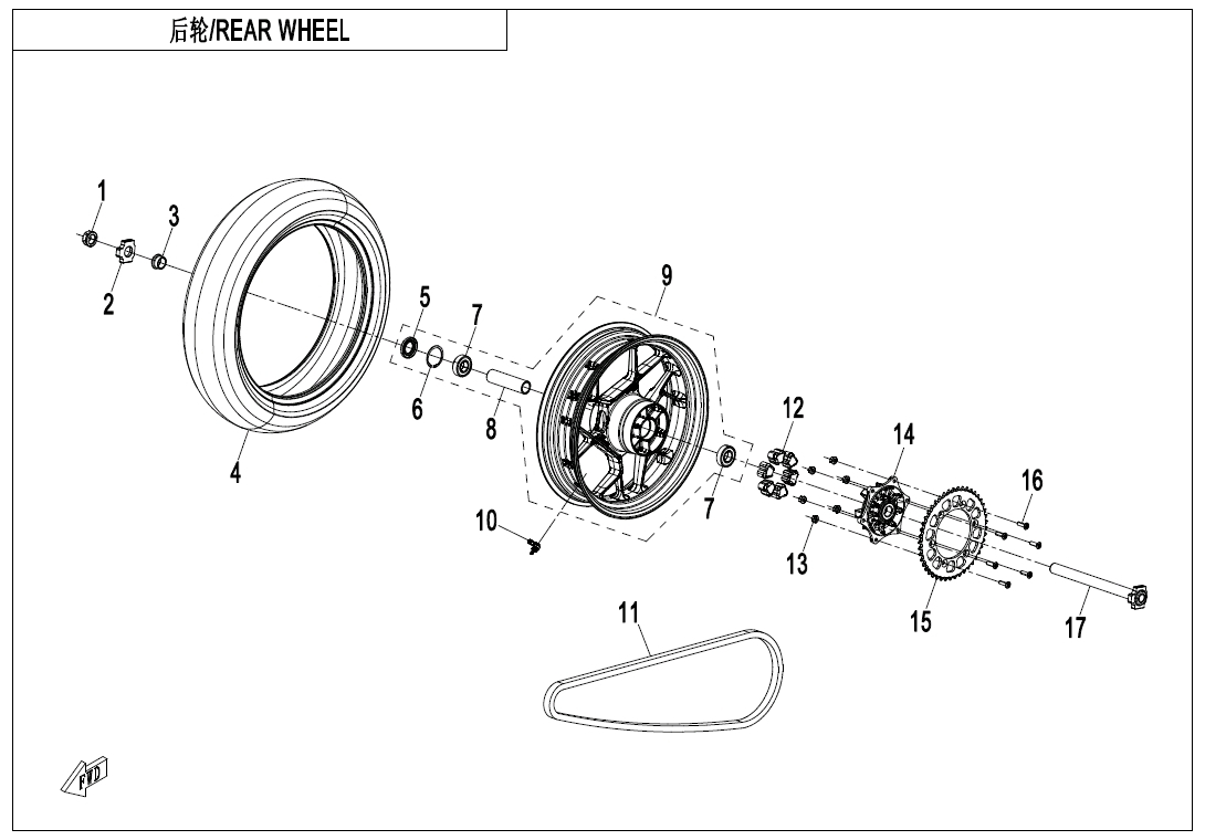 REAR WHEEL(WITHOUT TPMS)