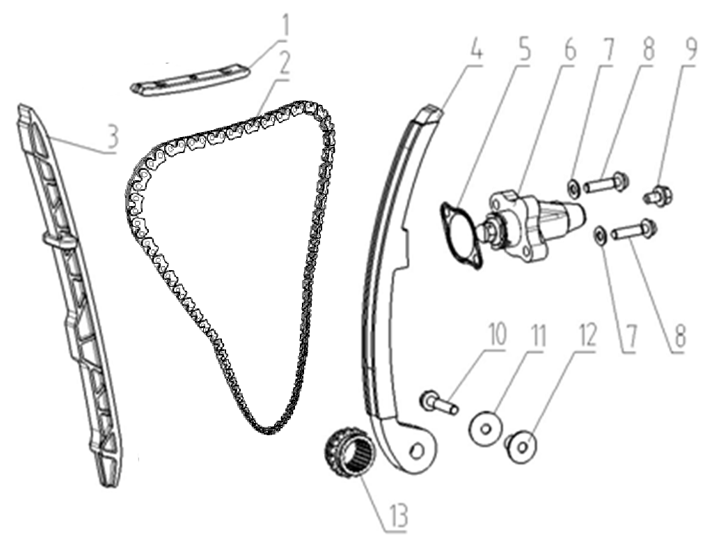 E04 - Chain Tensioner Device