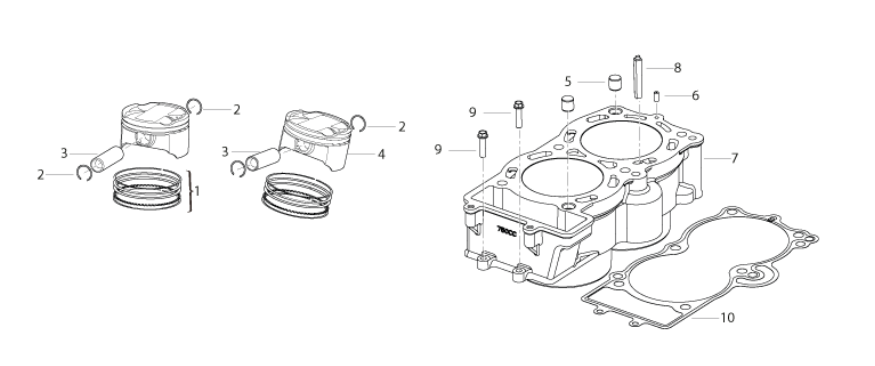 cylinder pistons