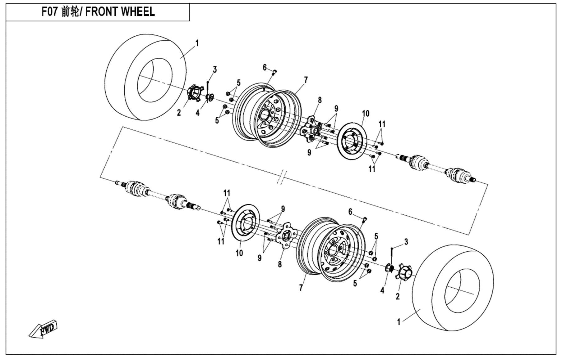 FRONT WHEEL