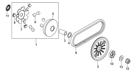 E09 - Moveable Drive Face