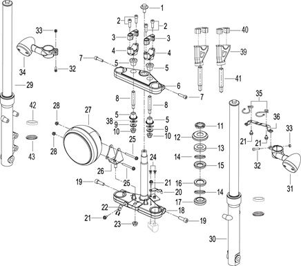Front Fork Assy