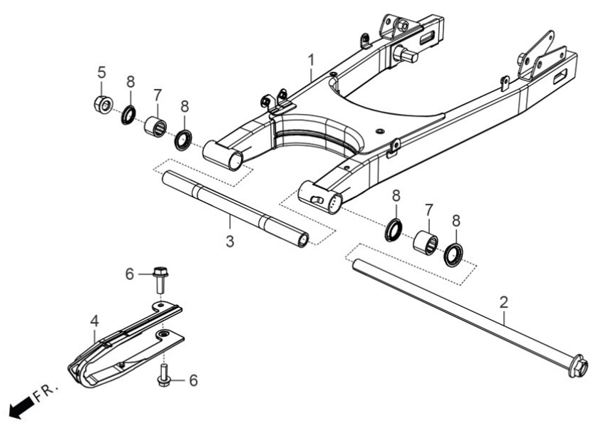 F18A - Swingarm