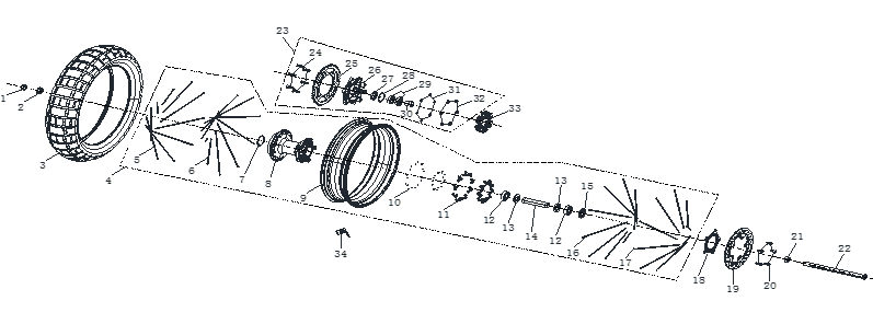 F12 - Rear Wheel