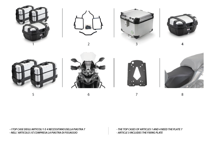 TRK 502 Euro 5 Accessories