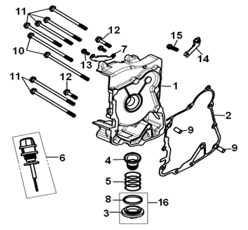 E07 - Right Engine Cover