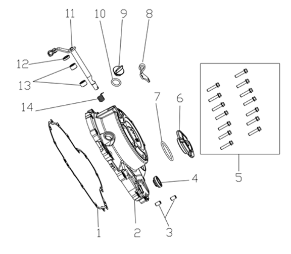 E11 - Right Engine Cover