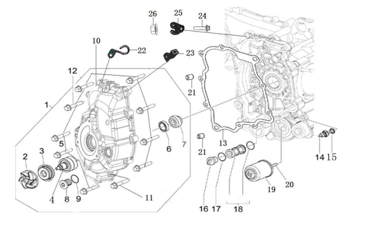 E13 - Right Engine Cover