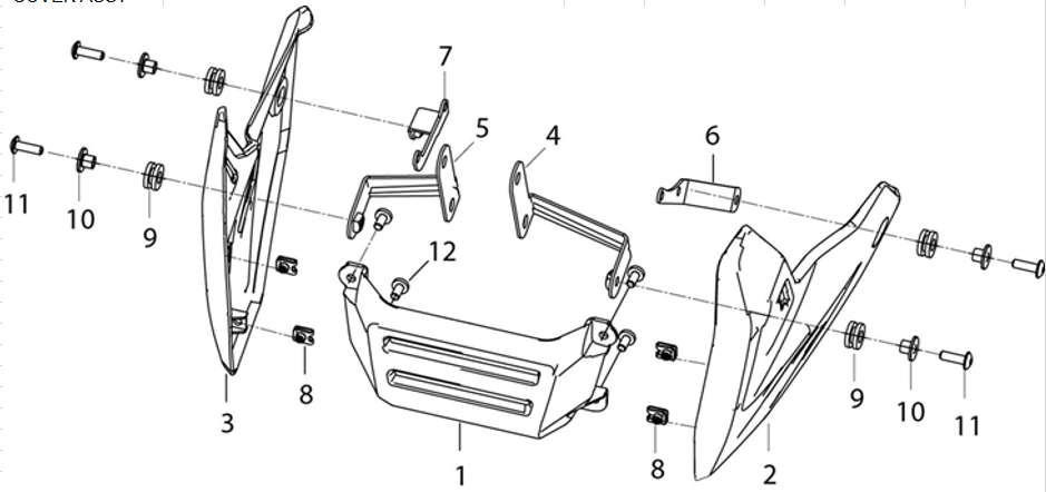 F12 - COVER ASSY
