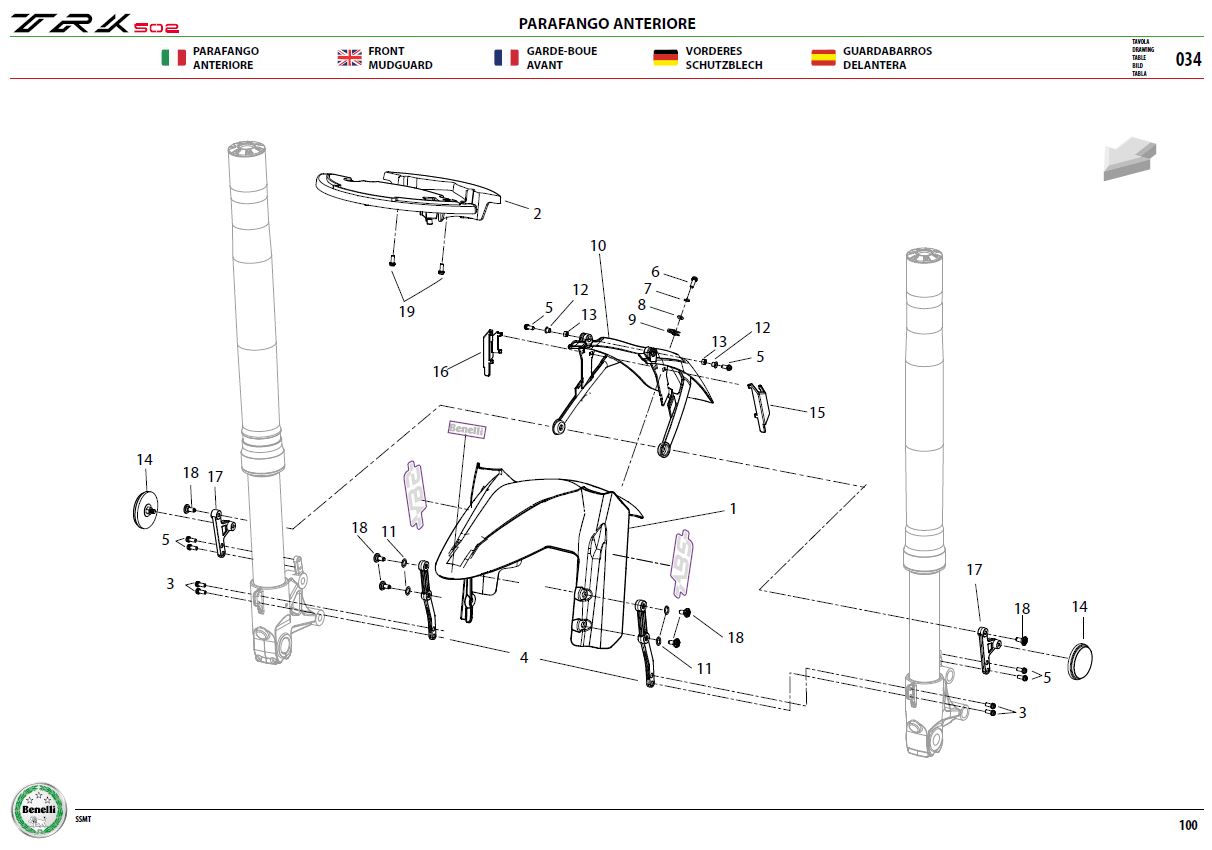 Front Mudguard