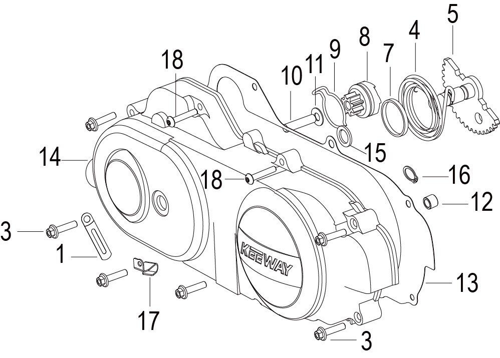 CLUTCH COVER ASSY