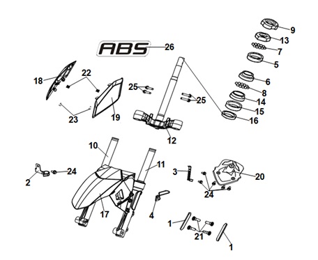 Steering Stem And Front Cushion