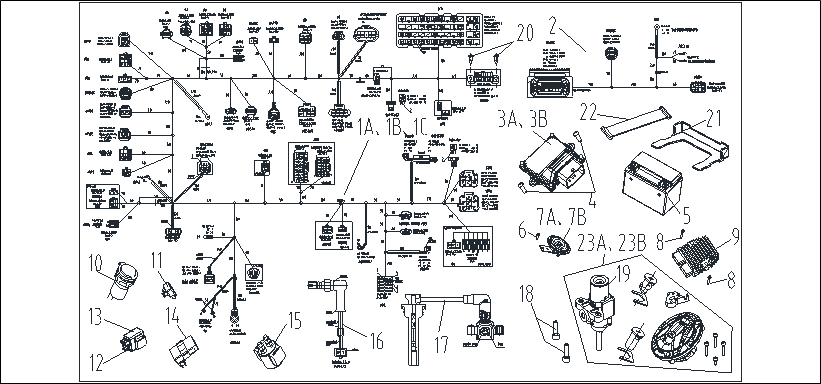 Wire Harness and Electric Parts