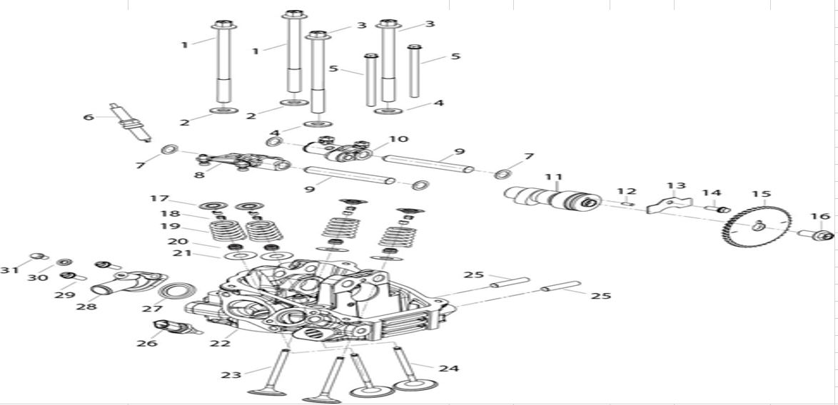 E06 - REARCYLINDERHEADASSY