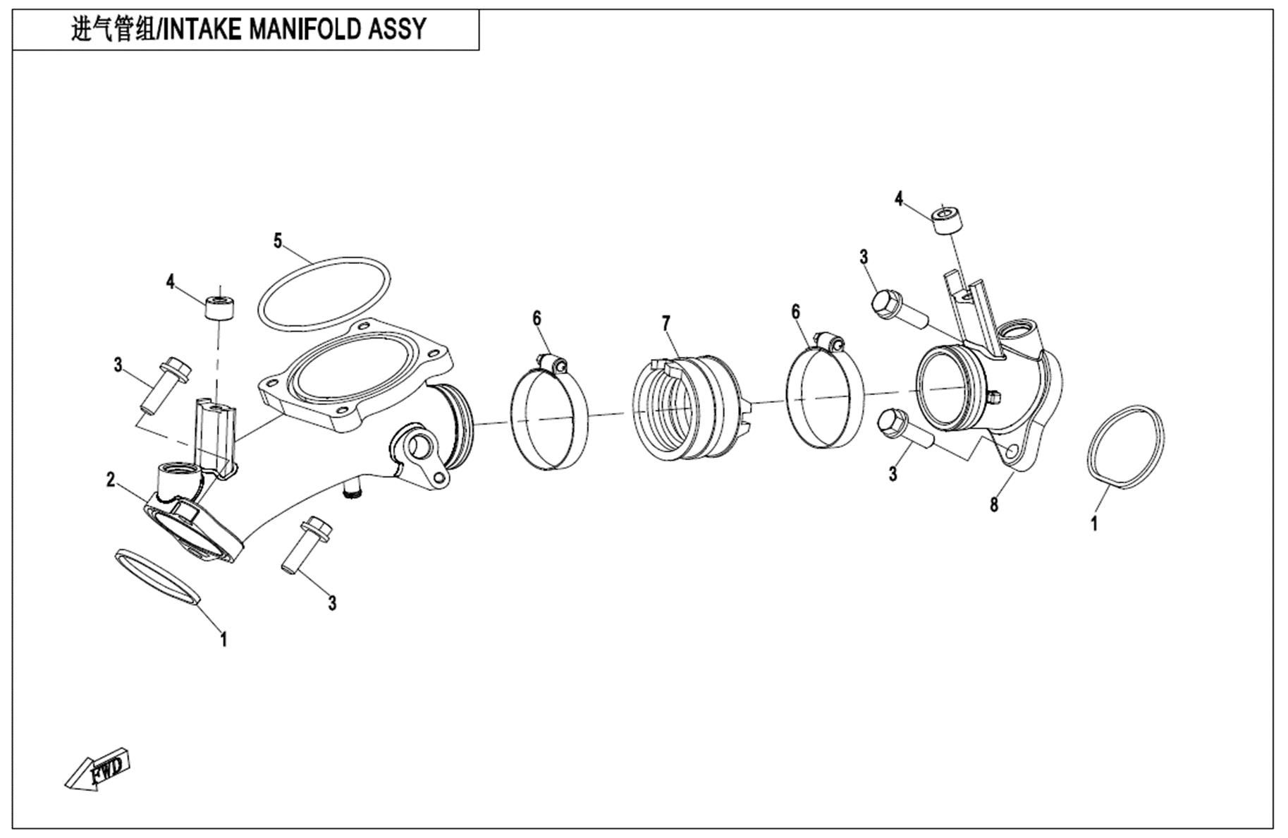 INTAKE MANIFOLD ASSY