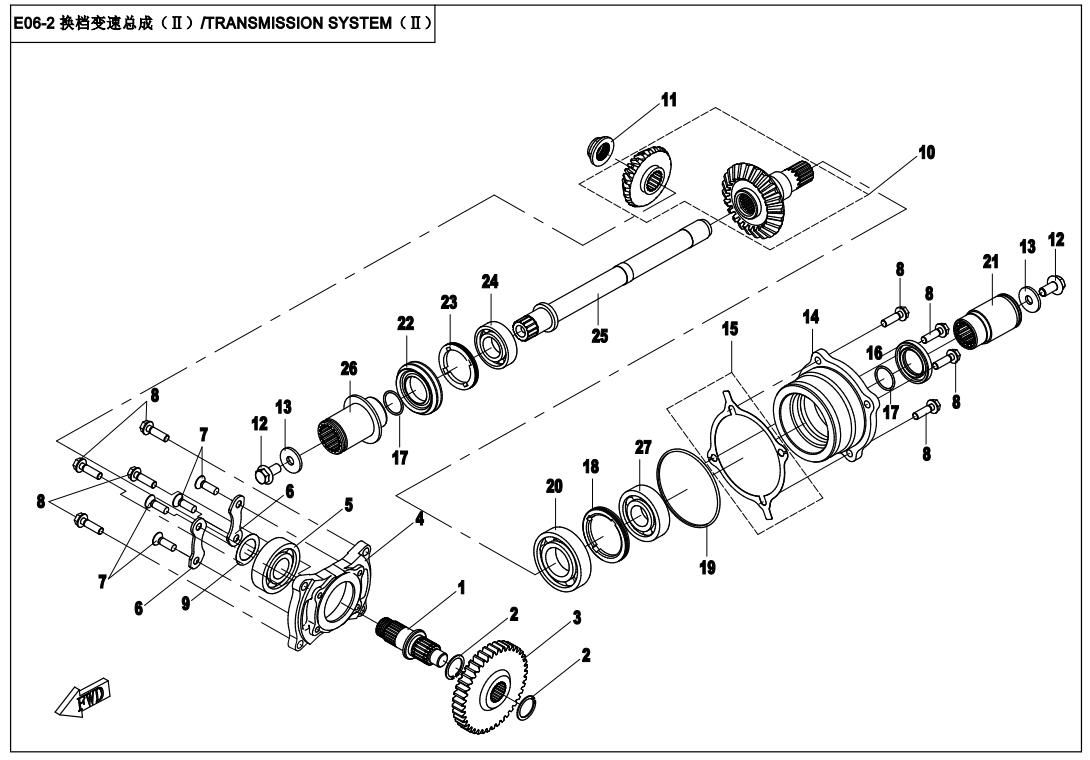 TRANSMISSION SYSTEM(II,OLD)