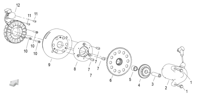 E15 - ELECTRIC STARTER ASSY