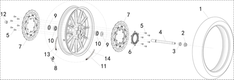 F07 - FRONT WHEEL