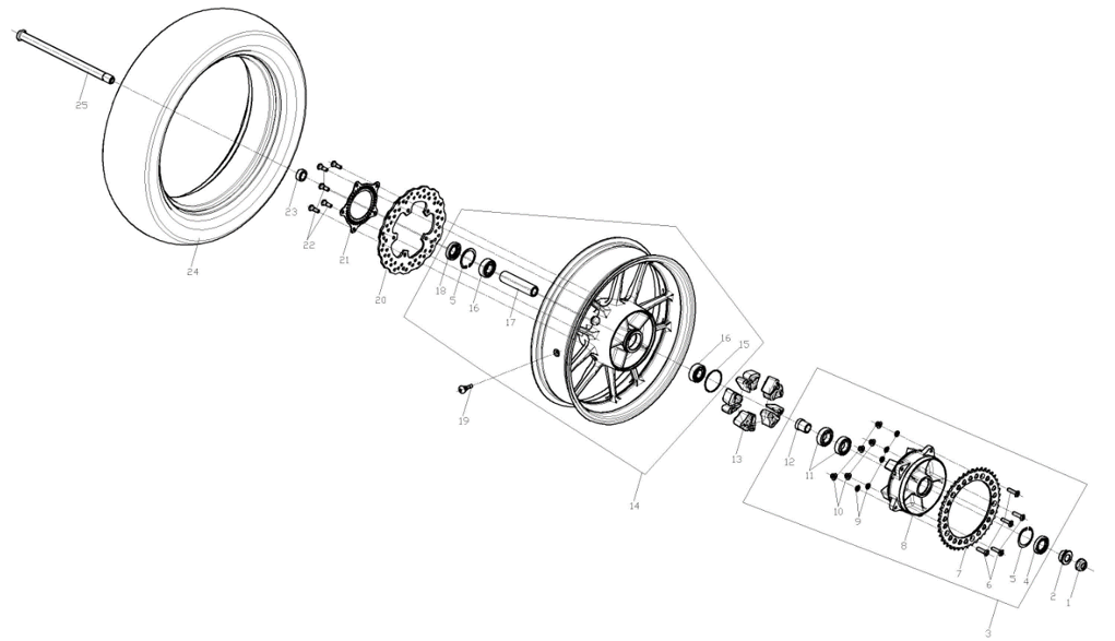 F12 - Rear Wheel